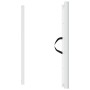 Puerta retráctil para mascotas blanca 117,5x125 cm de , Puertas para niños y mascotas - Ref: Foro24-4004130, Precio: 58,41 €,...