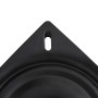 Set de asientos plegables para barco 2 uds con respaldo alto