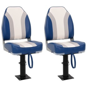 Set de asientos plegables para barco 4 uds con respaldo alto von , Teile für Segelboote - Ref: Foro24-3284306, Preis: 233,83 ...