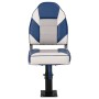 Set de asientos plegables para barco 4 uds con respaldo alto