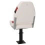 Set de asientos plegables para barco 2 uds con respaldo alto