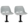 Asientos plegables de barco sin cojín gris 4 uds 48x51x41 cm von , Teile für Segelboote - Ref: Foro24-3284276, Preis: 174,36 ...