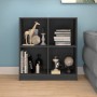 Solid gray pine wood sideboard 70x33x76 cm by vidaXL, Sideboards - Ref: Foro24-809950, Price: 42,39 €, Discount: %