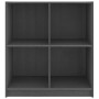 Solid gray pine wood sideboard 70x33x76 cm by vidaXL, Sideboards - Ref: Foro24-809950, Price: 42,39 €, Discount: %