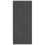 Solid gray pine wood sideboard 70x33x76 cm by vidaXL, Sideboards - Ref: Foro24-809950, Price: 42,39 €, Discount: %