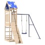 Parque infantil de exterior de madera maciza de pino von , Schaukeln und Spielgeräte - Ref: Foro24-3279028, Preis: 327,84 €, ...