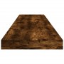 Estantes pared 4 uds madera ingeniería roble humo 100x10x1,5 cm by , Shelves - Ref: Foro24-838285, Price: 27,29 €, Discount: %