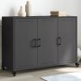 Aparador de acero negro 100,5x39x72 cm von , Sideboards - Ref: Foro24-846680, Preis: 151,76 €, Rabatt: %