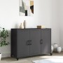 Aparador de acero negro 100,5x39x72 cm von , Sideboards - Ref: Foro24-846680, Preis: 151,76 €, Rabatt: %