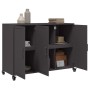 Aparador de acero negro 100,5x39x72 cm von , Sideboards - Ref: Foro24-846680, Preis: 151,76 €, Rabatt: %