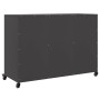 Aparador de acero negro 100,5x39x72 cm von , Sideboards - Ref: Foro24-846680, Preis: 151,76 €, Rabatt: %