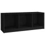 TV-Ständer aus massivem Kiefernholz schwarz 104x33x41 cm von vidaXL, TV-Möbel - Ref: Foro24-809964, Preis: 42,37 €, Rabatt: %