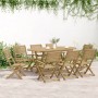 Juego de comedor de jardín 9 piezas madera maciza de acacia by , Garden sets - Ref: Foro24-3295004, Price: 473,10 €, Discount: %