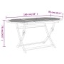 Juego de comedor de jardín 9 piezas madera maciza de acacia by , Garden sets - Ref: Foro24-3295004, Price: 473,10 €, Discount: %