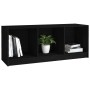 TV-Ständer aus massivem Kiefernholz schwarz 104x33x41 cm von vidaXL, TV-Möbel - Ref: Foro24-809964, Preis: 42,37 €, Rabatt: %