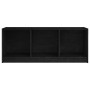 TV-Ständer aus massivem Kiefernholz schwarz 104x33x41 cm von vidaXL, TV-Möbel - Ref: Foro24-809964, Preis: 42,37 €, Rabatt: %