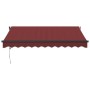 Toldo retráctil automático con luces LED burdeos 300x250 cm von , Markisen - Ref: Foro24-3310182, Preis: 468,58 €, Rabatt: %