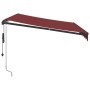Toldo retráctil automático con luces LED burdeos 300x250 cm von , Markisen - Ref: Foro24-3310182, Preis: 468,58 €, Rabatt: %