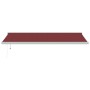 Toldo retráctil automático burdeos 500x300 cm von , Markisen - Ref: Foro24-3215327, Preis: 767,44 €, Rabatt: %