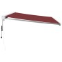 Toldo retráctil automático burdeos 500x300 cm von , Markisen - Ref: Foro24-3215327, Preis: 767,44 €, Rabatt: %