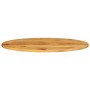 Tablero de mesa ovalado madera maciza de mango 90x40x2,5 cm by , Table tops - Ref: Foro24-370859, Price: 48,11 €, Discount: %