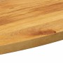 Tablero de mesa ovalado madera maciza de mango 90x40x2,5 cm by , Table tops - Ref: Foro24-370859, Price: 48,11 €, Discount: %