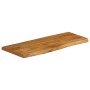 Tablero de mesa borde natural madera maciza mango 80x40x2,5 cm von , Tischplatten - Ref: Foro24-370754, Preis: 57,40 €, Rabat...