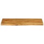 Tablero de mesa borde natural madera maciza mango 100x40x2,5 cm by , Table tops - Ref: Foro24-370756, Price: 58,65 €, Discoun...
