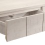 Mesa consola madera maciza de mango blanco 110x35x75 cm by , Side tables - Ref: Foro24-4009375, Price: 220,23 €, Discount: %