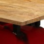 Mesa bar tractor madera maciza mango rojo y marrón 55x120x107cm | Foro24.es | Tu tienda online para hogar, jardín y más Foro24.es