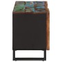 Mueble de TV madera maciza de acacia 105x34x46 cm de , Almacenamiento para CD y DVD - Ref: Foro24-377440, Precio: 99,98 €, De...