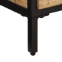 Mueble de TV madera maciza de mango rugosa 90x35x40 cm de , Almacenamiento para CD y DVD - Ref: Foro24-374083, Precio: 127,93...