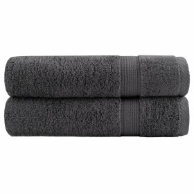 Toallas de mano SOLUND 2 unidades antracita 50x100 cm 600 gsm de , Toallas - Ref: Foro24-137156, Precio: 20,17 €, Descuento: %