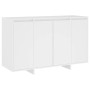 Weißes Sperrholz-Sideboard 120x41x75 cm von vidaXL, Sideboards - Ref: Foro24-809602, Preis: 138,90 €, Rabatt: %