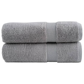 Toallas de ducha SOLUND 2 unidades gris 70x140 cm 600 gsm by , Towels - Ref: Foro24-137308, Price: 28,86 €, Discount: %
