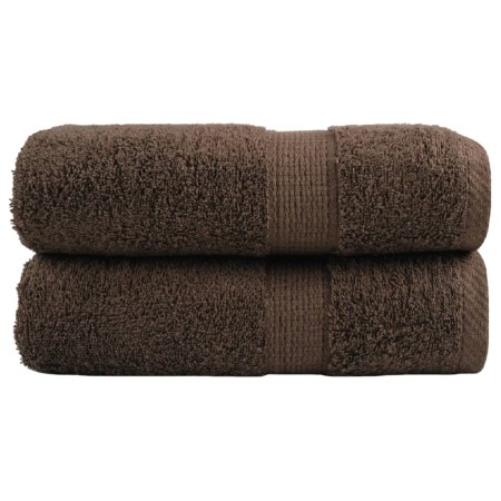Toallas SOLUND 2 unidades marrón 30x30 cm 600 gsm | Foro24.es | Tu tienda online para hogar, jardín y más Foro24.es
