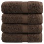 Toallas de invitados SOLUND 4 uds marrón 30x50 cm 600 gsm by , Towels - Ref: Foro24-137231, Price: 15,55 €, Discount: %