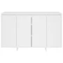 Weißes Sperrholz-Sideboard 120x41x75 cm von vidaXL, Sideboards - Ref: Foro24-809602, Preis: 137,04 €, Rabatt: %