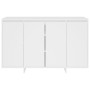 Weißes Sperrholz-Sideboard 120x41x75 cm von vidaXL, Sideboards - Ref: Foro24-809602, Preis: 138,90 €, Rabatt: %
