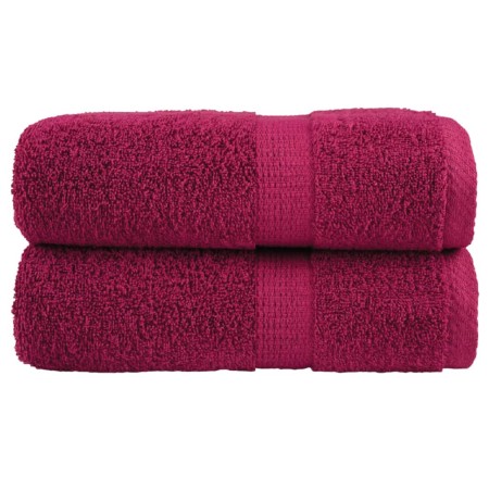 Toallas de invitados SOLUND 2 uds burdeos 30x50 cm 600 gsm de , Toallas - Ref: Foro24-137206, Precio: 13,84 €, Descuento: %