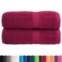 Toallas de invitados SOLUND 2 uds burdeos 30x50 cm 600 gsm de , Toallas - Ref: Foro24-137206, Precio: 13,84 €, Descuento: %