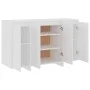 Weißes Sperrholz-Sideboard 120x41x75 cm von vidaXL, Sideboards - Ref: Foro24-809602, Preis: 137,04 €, Rabatt: %
