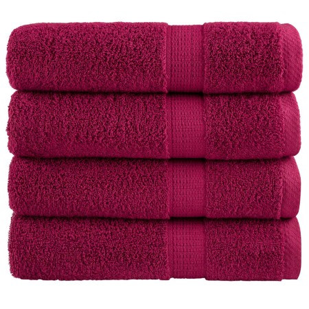 Toallas de mano SOLUND 4 unidades burdeos 50x100 cm 600 gsm von , Handtücher - Ref: Foro24-137210, Preis: 28,04 €, Rabatt: %