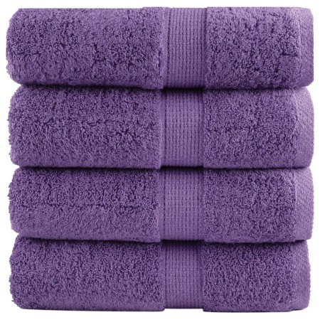 Toallas SOLUND 4 unidades morado 30x30 cm 600 gsm von , Handtücher - Ref: Foro24-137348, Preis: 12,95 €, Rabatt: %