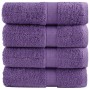 Toallas SOLUND 4 unidades morado 30x30 cm 600 gsm von , Handtücher - Ref: Foro24-137348, Preis: 12,95 €, Rabatt: %