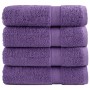 Toallas de ducha SOLUND 4 unidades morado 70x140 cm 600 gsm by , Towels - Ref: Foro24-137357, Price: 50,81 €, Discount: %