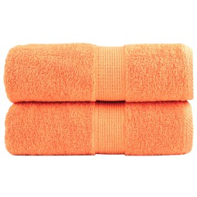 Toallas de invitados SOLUND 2 uds naranja 30x50 cm 600 gsm by , Towels - Ref: Foro24-137374, Price: 12,08 €, Discount: %
