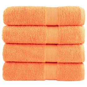 Toallas de ducha SOLUND 4 unidades naranja 70x140 cm 600 gsm by , Towels - Ref: Foro24-137381, Price: 52,88 €, Discount: %