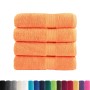 Toallas de ducha SOLUND 4 unidades naranja 70x140 cm 600 gsm | Foro24.es | Tu tienda online para hogar, jardín y más Foro24.es
