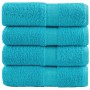Toallas de invitados SOLUND 4 uds turquesa 30x50 cm 600 gsm by , Towels - Ref: Foro24-137447, Price: 17,90 €, Discount: %